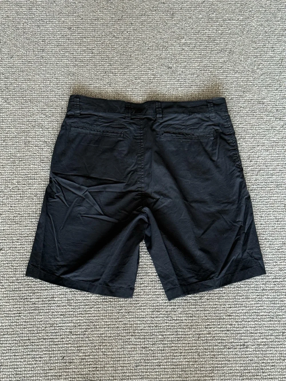Selected Homme Men's Shorts Chinos Navy Blue S/P Dress Pants